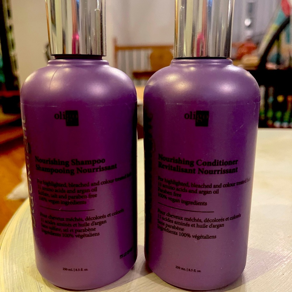 Oligo Blacklight Nourishing Shampoo and Conditioner